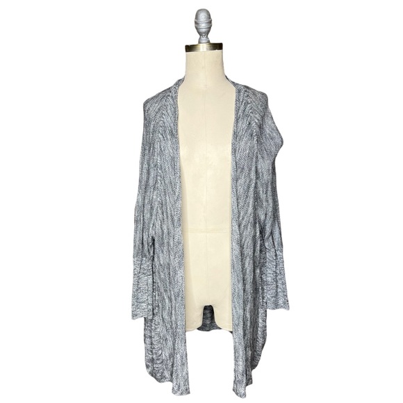Calia Grey Open Front Marled Knit Cardigan size S - Picture 1 of 11